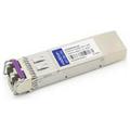 AddOn - SFP+ transceiver module (equivalent to: Alcatel-Lucent Nokia 3FE68890AB) - 10 GigE - 10GBase-CWDM - LC single-mode - up to 49.7 miles - 1490 nm - TAA Compliant