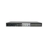 Tripp Lite by Eaton NetDirector 16-Port Cat5 KVM over IP Switch Virtual Media 1 Remote + 1 Local User 1U Rack-Mount TAA