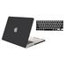 Mosiso Retina 15-Inch 2 in 1 Soft-Touch Plastic Hard Case and Keyboard Cover for MacBook Pro 15.4 with Retina Display (Model: A1398) Black