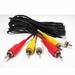 SF Cable 3 RCA Male to 3 RCA Male Audio Video Cable 50 feet