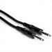 hosa css-115 1/4 trs to 1/4 trs balanced interconnect cable 15 feet