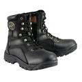 Milwaukee Leather MBM9105 Men s 9-Inch Black Leather Swat Style-Tactical Lace-Up Motorcycle Biker Boots 7
