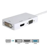 AXIOM 3-IN-1 DISPLAYPORT TO HDMI VGA AND DVI VIDEO ADAPTER AXIOM 3-IN-1
