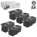 LD Compatible Xerox 106R02759 Set of 5 Black Laser Toner Cartridges for use in Xerox 6022 & 6030