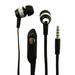 Super Bass Noise-Isolation Stereo Earbuds/ Earphones for Lenovo P2 ZUK Z1 K8 Note K8 Plus A6000 K6 A Plus YOGA Tab 3 Plus (Black) - w/ Mic + MND Stylus