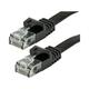 Monoprice 109550 10 30-AWG CAT-5e UTP Flat Ethernet Network Cable Black