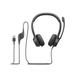 Logitech Wired USB Headset Stereo Headphones with Noise-Cancelling Microphone USB In-Line Controls PC/Mac/Laptop Black (981-000310)