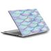 Skin Decal for Dell XPS 13 Laptop Vinyl Wrap / mermaid scales blue pink