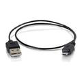C2G 27053 USB Cable - USB A Male to USB Micro-B Male Charging Cable (18 Inches)