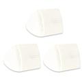 Theater Solutions TS30W Mountable Indoor Speakers White Bookshelf 3 Piece Pack