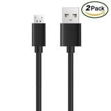 Maximalpower for Android Charger Micro USB Cable 2Pack 3.3ft Fast Charging Cord fits Samsung Galaxy S6/S7 Edge Note 4/5 LG G4 K40 K30 K20 Stylo 3 Xbox PS4 Kindle Fire Tablets and Phones