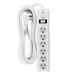 GE 6-Outlet Surge Protector 8ft. White 800J â€“ 14014