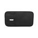 Universal Car Sun Visor CD Holder DVD VCD Card Storage Pocket PU Leather CD Organizer Black