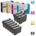 LD Remanufactured Cartridge Replacements for Epson 202XL / Epson T202XL High Yield (Black Cyan Magenta Yellow 9-Pack) T202XL T202 XL