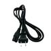 Kentek 6 Feet FT AC Power Cable Cord for EMERSON FUNAI LED TV LC401EM2F LC401EM3F
