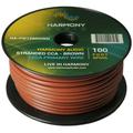 Harmony Car Primary 12 Gauge Power or Ground Wire 100 Feet Spool Brown Cable New