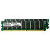 2GB 2X1GB RAM Memory for DFI C Motherboard Series CD70-SC DDR UDIMM 184pin PC2100 266MHz Black Diamond Memory Module Upgrade