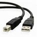 15ft USB 2.0 Cable for HP - Envy 4500 Network-Ready Wireless e-All-in-One Printer Black
