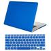 Mosiso Retina 15-Inch 2 in 1 Soft-Touch Plastic Hard Case and Keyboard Cover for MacBook Pro 15.4 with Retina Display (Model: A1398) Blue