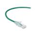 Black Box Slim-Net Cat.6a Patch UTP Network Cable - 1 ft Category 6a Network Cable for Patch Panel Network Device - First End: 1 x RJ-45 Male Network - Second End: 1 x RJ-45 Male Network - Patch Cabl