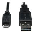 Tripp Lite Universal Reversible USB 2.0 Cable 28/24AWG (Reversible A to 5Pin Micro B M/M) 6 ft.