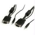 Startech 25 Ft Coax High Resolution Monitor Vga Cable With Audio Hd15 M-M