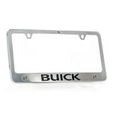 Buick 1980-2001 Logo Chrome Plated Brass License Plate Frame