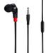 Earphone w Mic Mono Headset for Motorola Moto Z4 - Wired Earbud 3.5mm Single Headphone Hands-free Microphone Black G2R