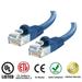 Huetronâ„¢ 10-Pack Cat 5e Ethernet Snagless RJ45 Patch Computer LAN Network Cord Cable (1.5 ft/BLUE))