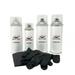 ABP Repair Paint Basecoat Clearcoat (1K) Primer (1K) and Prep Kit Compatible With Chromite Black Metallic Mercedes-Benz R Class || Code: 112