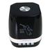 Lighting Wireless Speaker w/ FM Radio for Alcatel U5 A7 IDOL 5 GO FLIP A3 A5 LED A3 XL Pixi 4 Plus Power POP 4 Fierce 4 (Black)