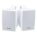 Monoprice 2-Way Indoor/Outdoor Weatherproof Speakers - 5.25in (Pair) 40W Nominal 80W Max Easy to Mount to a Wall a Pole or any Vertical Surface