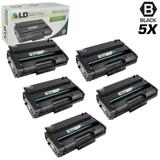 Remanufactured Replacements for Ricoh 406989 Set of 5 High Yie Black Laser Toner Cartridges for use in Ricoh Aficio SP 3500DN SP 3500N SP 3500SF SP 3510DN and SP 3510SF s