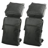 sugeryy 2PCS 600D Oxford ATV Fender Bags ATV Tank Saddle Bags Cargo Storage Hunting Bags