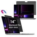 Magnetic Privacy Screen Filter for MacBook Pro 16 15 2016/2017/2018/2019/2020 Laptop Screen Protector Cover Anti-scratch Anti-Glare Film Security Privacy Shield With Non-Adhesive Magni-snap