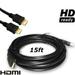 CableVantage HDMI Cable Cord For TV HDTV Xbox Xbox 360 Xbox One PS3 PS4 HD Wii U LCD Plasma Blu-ray DVD Player 3FT 6FT 10FT 15FT 25FT 30FT 50FT 75FT 100FT BLACK