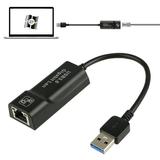 USB 3.0 to Ethernet Adapter - High Speed Syncwire 10/100/1000 Gigabit RJ45 LAN Network Ethernet Adapter for Macbook Mac Pro/Mini iMac HP Lenovo Dell Surface Pro Windows XP 7 8 10&More-Black