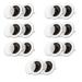 Acoustic Audio HTI6c Flush Mount In Ceiling Speakers with 6.5 Woofers 7 Pair