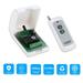 Smart Home 433Mhz RF DC 12V 2CH Learning Code Wireless Remote Control Switch Relay Receiver Transmitter Universal Remote Switch System and Long Range 500M RF Transmitter Remote Controls 1527