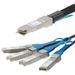 StarTech.com Cisco QSFP-4SFP10G-CU5M Compatible 5m 1x QSFP+ to 4x SFP+ Direct Attach Breakout Cable 40GbE QSFP+ Copper DAC 40Gbps Low Power Passive Twinax