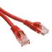 eDragon Cat5e Ethernet Patch Cable Snagless/Molded Boot 20 Feet Red Pack of 4