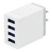 USB Wall Charger 3.1A 4-ports Port Plug USB Cube Power Adapte Charging Block Compatible with iPhone 8/7/6 Plus/X Tablet Samsung Galaxy S10+ S8 S7 Edge HTC LG Sony Nokia Motorola and More