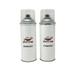 ABP Repair Paint 12 Oz Basecoat Color and 12 Oz Clearcoat (1K) Compatible With Bright Red Geo Metro - 2 Door || Code: 9423