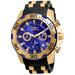 Renewed Invicta Pro Diver SCUBA Men's Watch - 50mm Gold Black (AIC-22313)