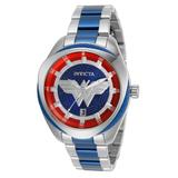 Invicta DC Comics Wonder Woman Unisex Watch - 38mm Steel Blue (31731)