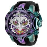 Invicta DC Comics Joker Swiss Ronda Z60 Caliber Men's Watch - 52.5mm Black Purple Green (26950)