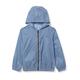 Petit Bateau Girls' 5986904 Raincoat, Surfing/Marshmallow, 6 Years