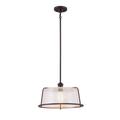 Justice Design Group Revere 16 Inch Large Pendant - FSN-4424-SEED-DBRZ