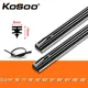 KOSOO-Lame d'essuie-glace de voiture en caoutchouc naturel bande de rechange pour pare-brise