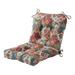 Greendale Home Fashions Asbury Park 42 x 21 in. Outdoor Reversible Tufted Chair Cushion